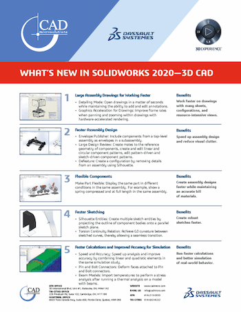 What's new in SOLIDWORKS 2020